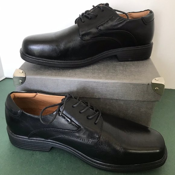 La Milano Black Men\'s Classic Oxford  Dress Shoes main image 8